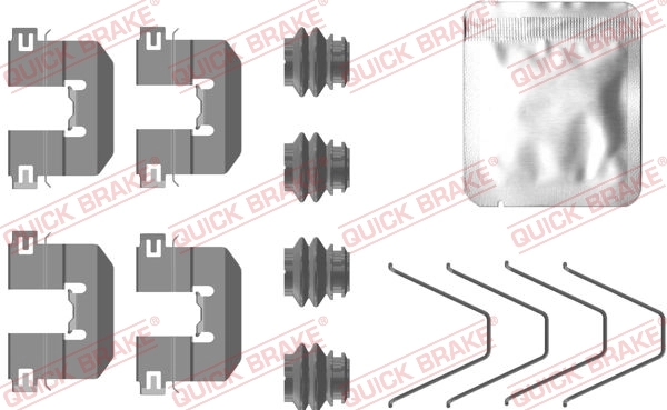 Accessory Kit, disc brake pad